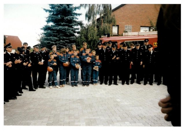Geräthaus-einweihung 1996